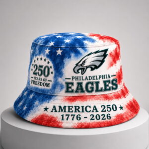 eagles 250th anniversary years of freedom bucket hat