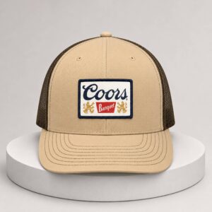 coors banquet dog trucker hat