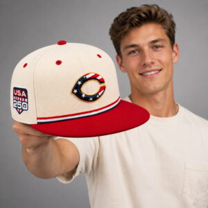 cincinnati reds usa 250th anniversary fourth of july snapback hat3
