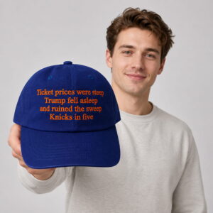 ticket prices were steep trump fell asleep and ruined the sweep knicks in five hat2