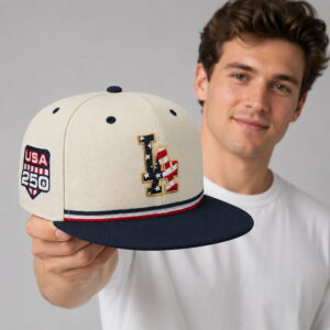 dodgers usa 250th anniversary fourth of july snapback hat3