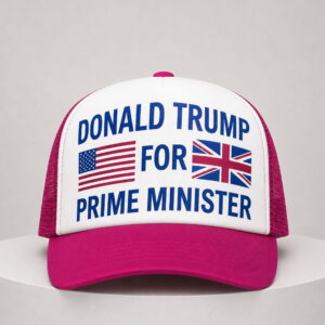 tyson fury trump for prime minister usa and united kingdom hat