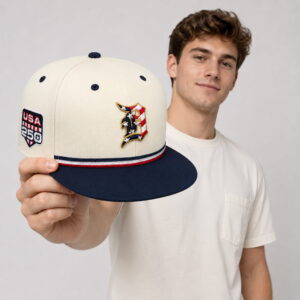 tigers usa 250th anniversary fourth of july snapback hat3