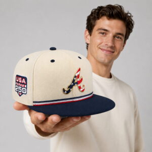 braves usa 250th anniversary fourth of july snapback hat2