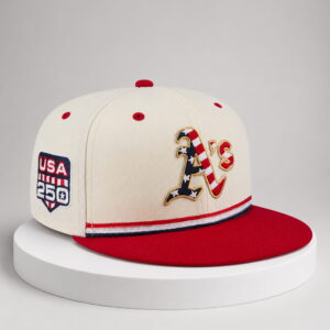 athletics usa 250th anniversary fourth of july snapback hat