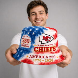 chiefs 250th anniversary years of freedom bucket hat1