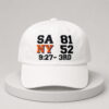SA 81 NY 52 3rd Quarter Scoreboard Dad Hat2 (1)