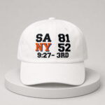 SA 81 NY 52 3rd Quarter Scoreboard Dad Hat