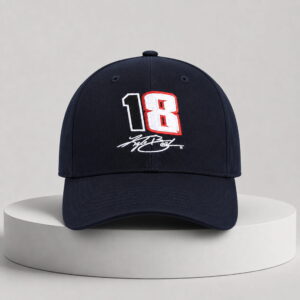 denny hamlin kyle busch 18 hat1