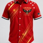 A250 God Bless America 1776 2026 Hawaiian Shirt