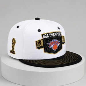 knicks 2026 champions locker room snapback hat