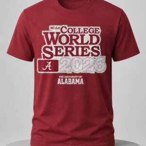 alabama baseball 2026 college world series shirt