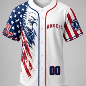 angels 250th independence day 2026 personalized jersey