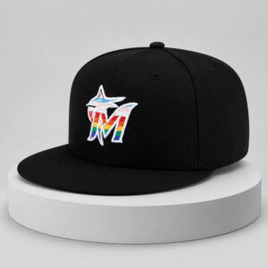 marlins 2026 pride night snapback hat