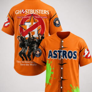astros ghostbusters night 2026 baseball jersey