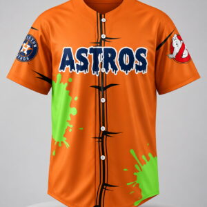 astros ghostbusters night 2026 baseball jersey3