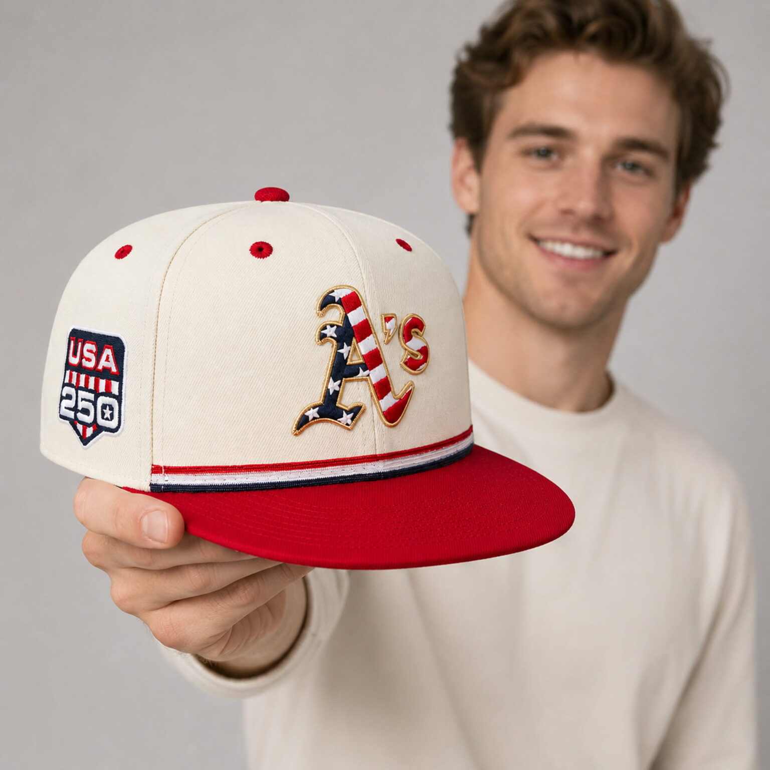 athletics usa 250th anniversary fourth of july snapback hat3 athletics usa 250th anniversary fourth of july snapback hat3