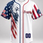 Braves 250th Independence Day 2026 Personalized Jersey