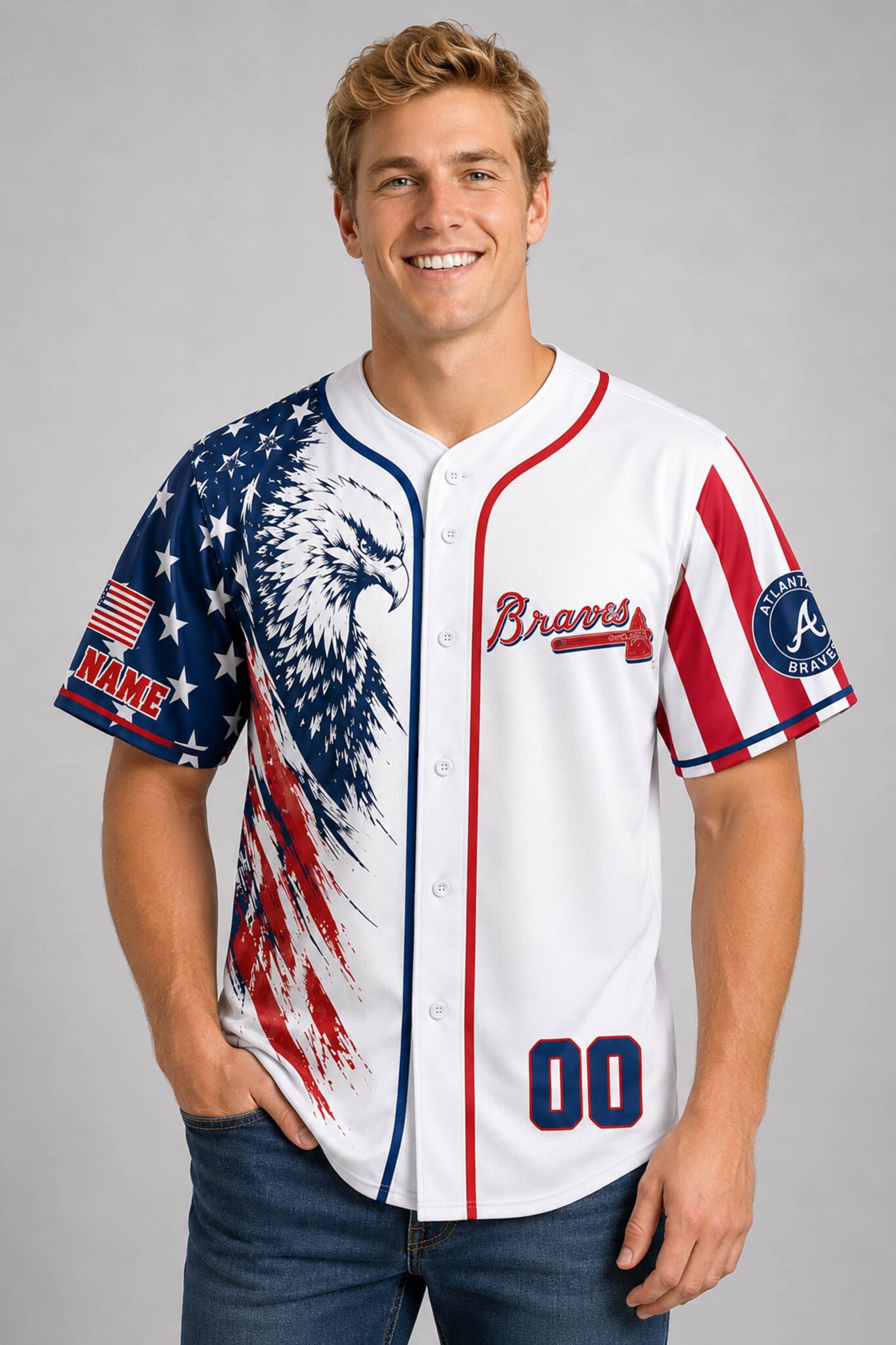 braves 250th independence day 2026 personalized jersey2