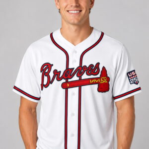 Braves USA 250th Anniversary Fourth Of July Jersey 7 braves usa 250th anniversary fourth of july jersey1