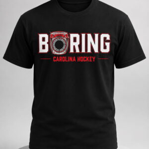 carolina hockey boring champs shirt
