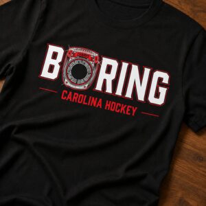 carolina hockey boring champs shirt1