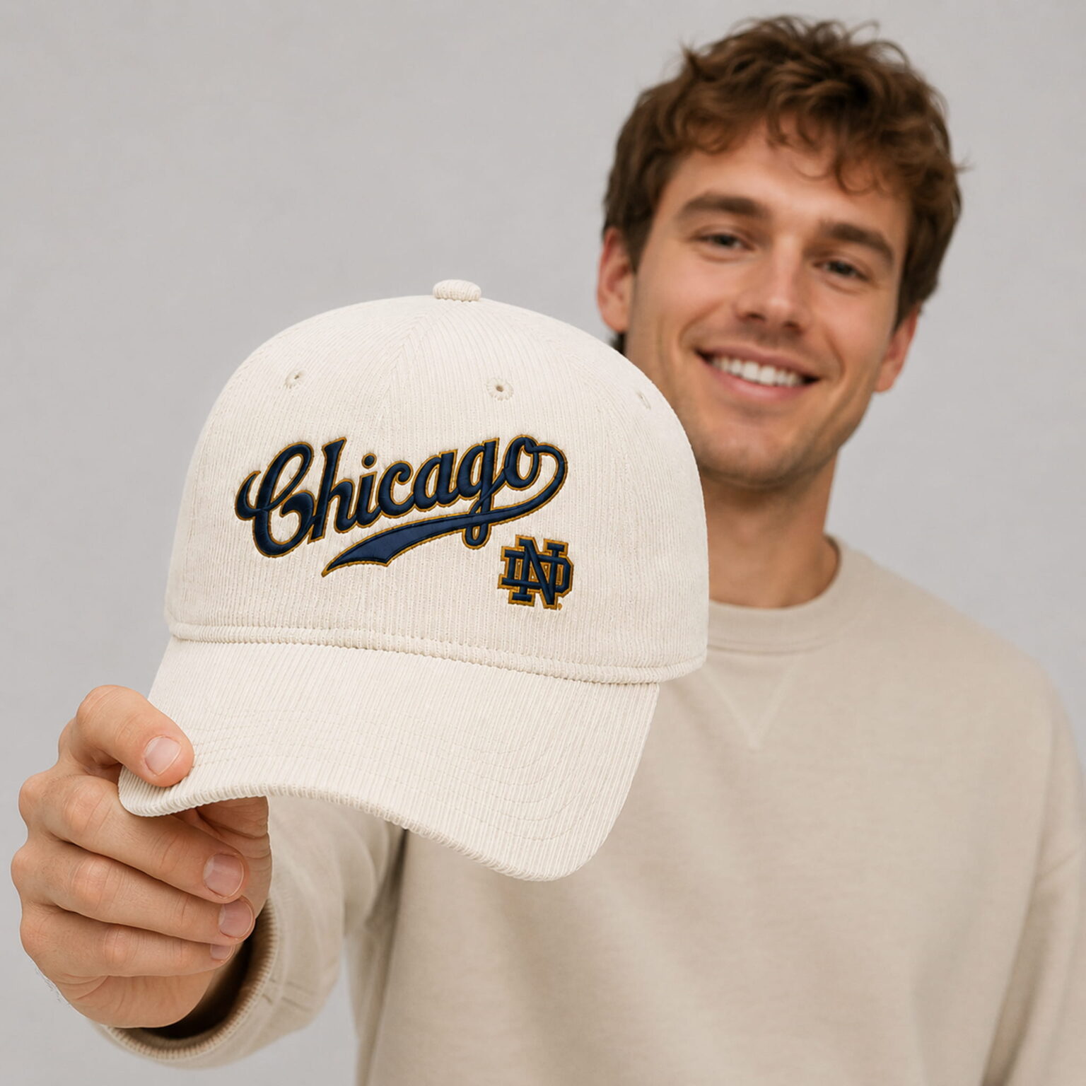 chicago cubs university of notre dame hat 2026 giveaway3