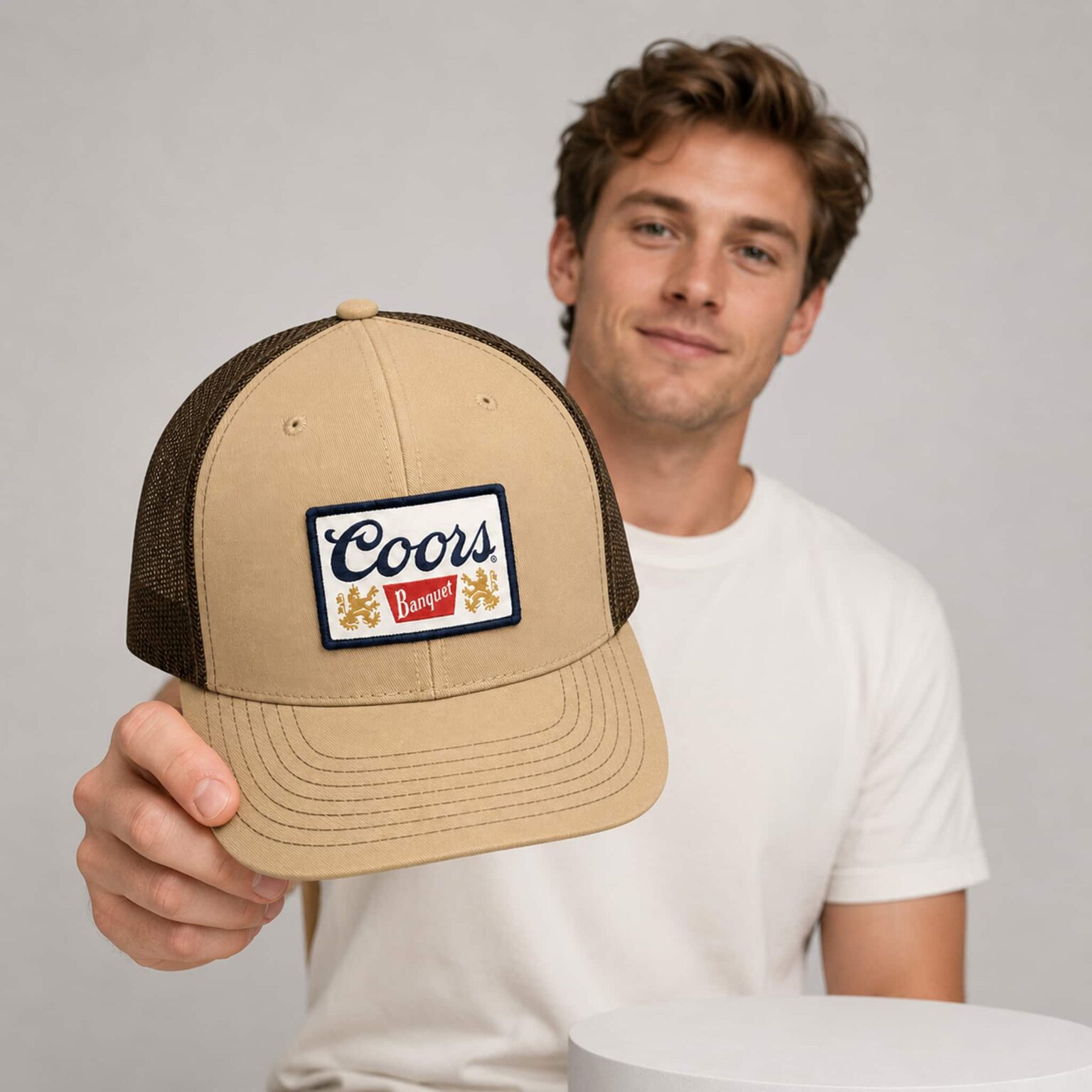 coors banquet dog trucker hat2