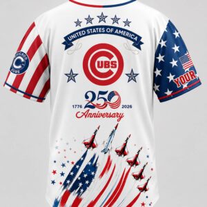 cubs 250th independence day 2026 personalized jersey1
