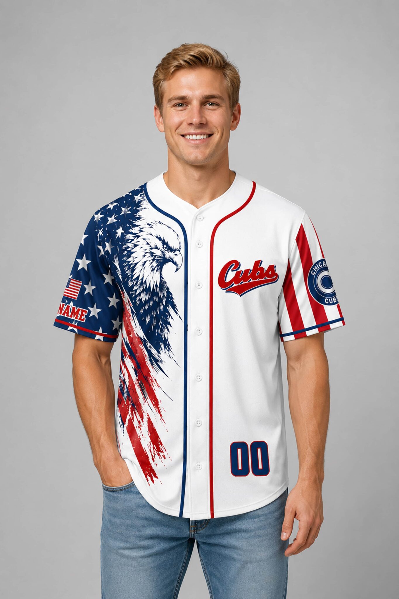 cubs 250th independence day 2026 personalized jersey2