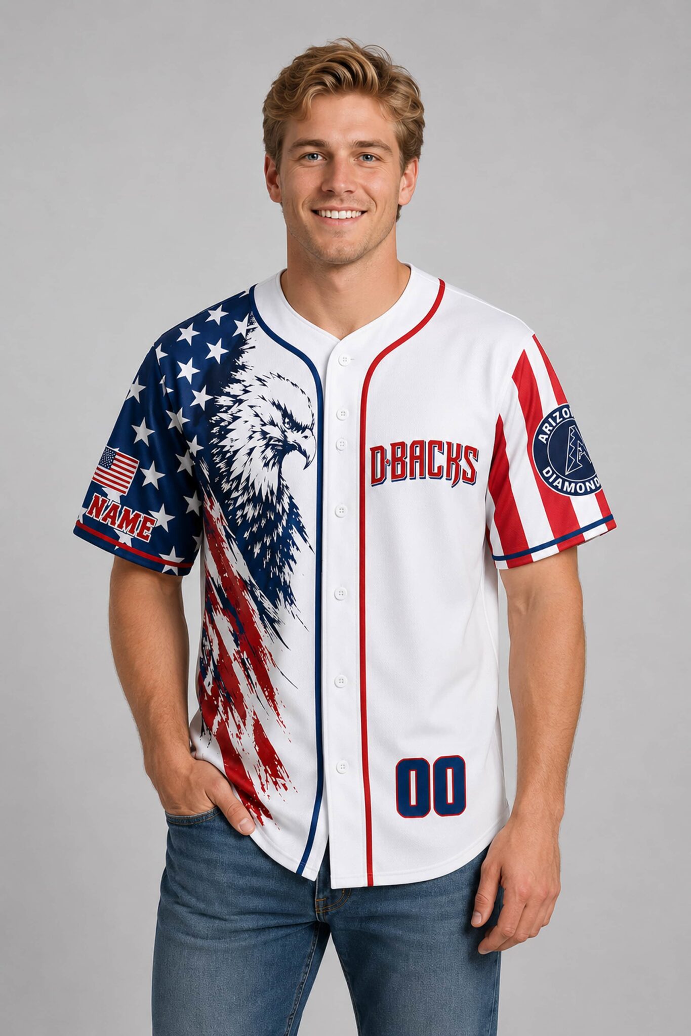 diamondbacks 250th independence day 2026 personalized jersey2