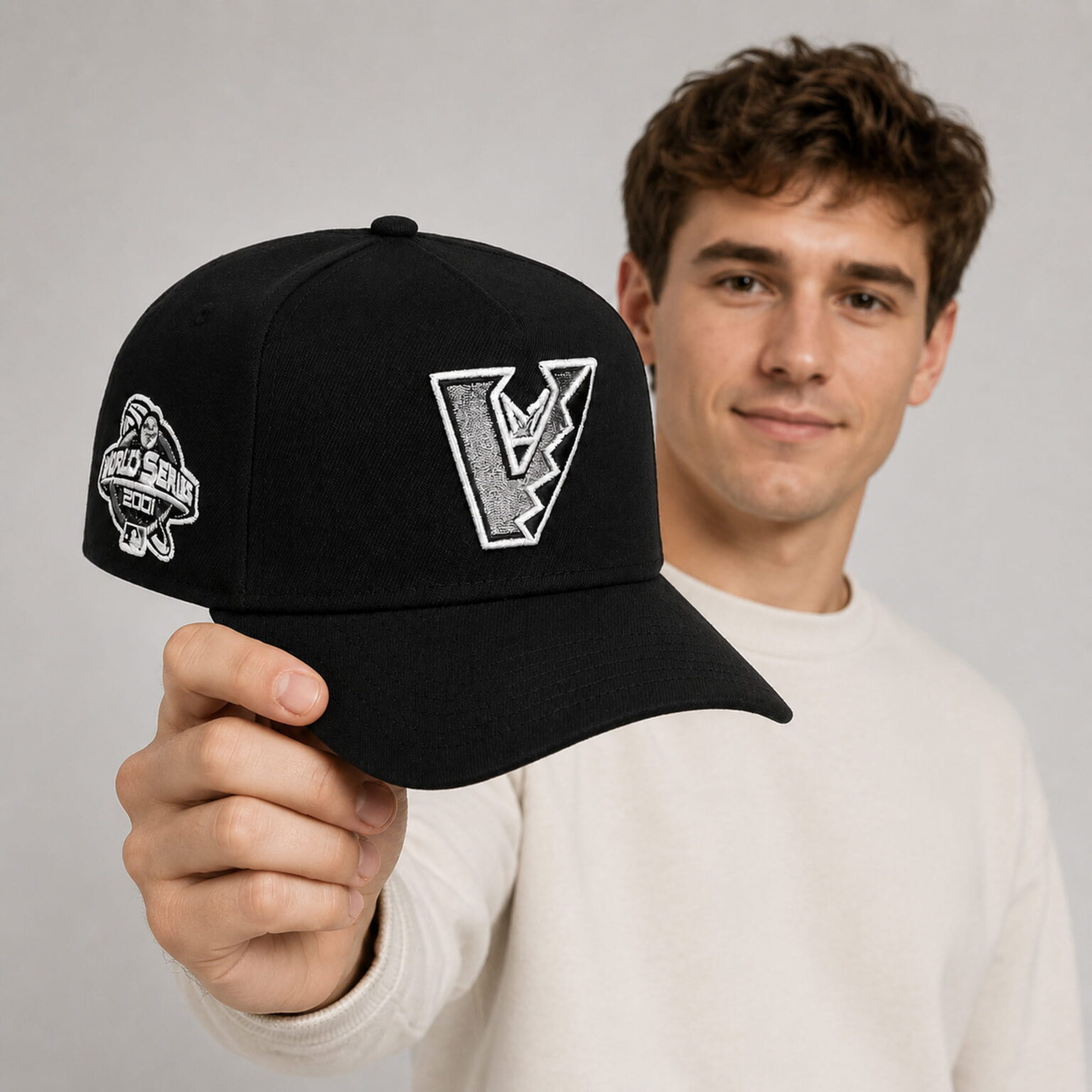 diamondbacks world series 2001 upside down hat2