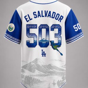 dodgers 2026 el salvador 503 baseball jersey2