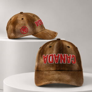 canada distressed total 90 upside down hat