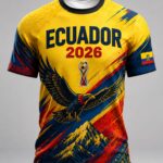 Fifa World Cup 2026 Ecuador Football Fan Shirt