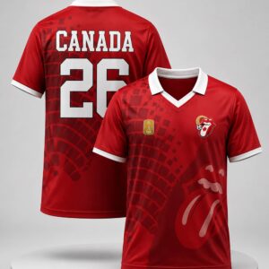 fifa world cup 2026 rolling stones canada club jersey