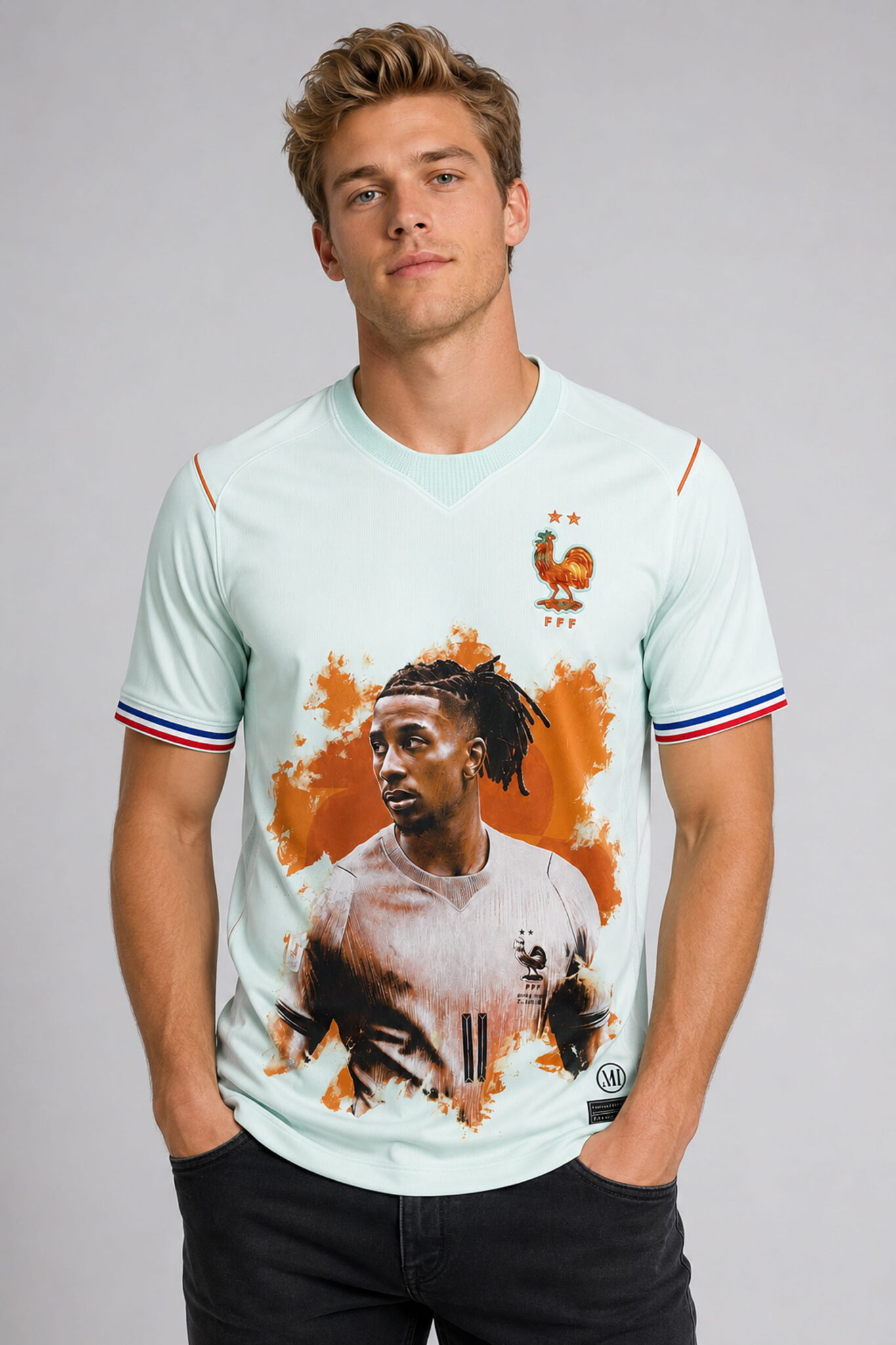 french fifa world cup 2026 michael olise mats drawing jersey2