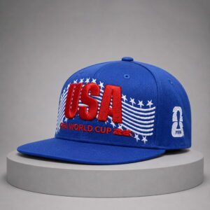 fifa world cup 2026 usa flatbrim blue hat