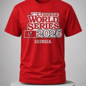 georgia baseball 2026 college world series shirt