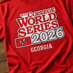 georgia baseball 2026 college world series shirt1