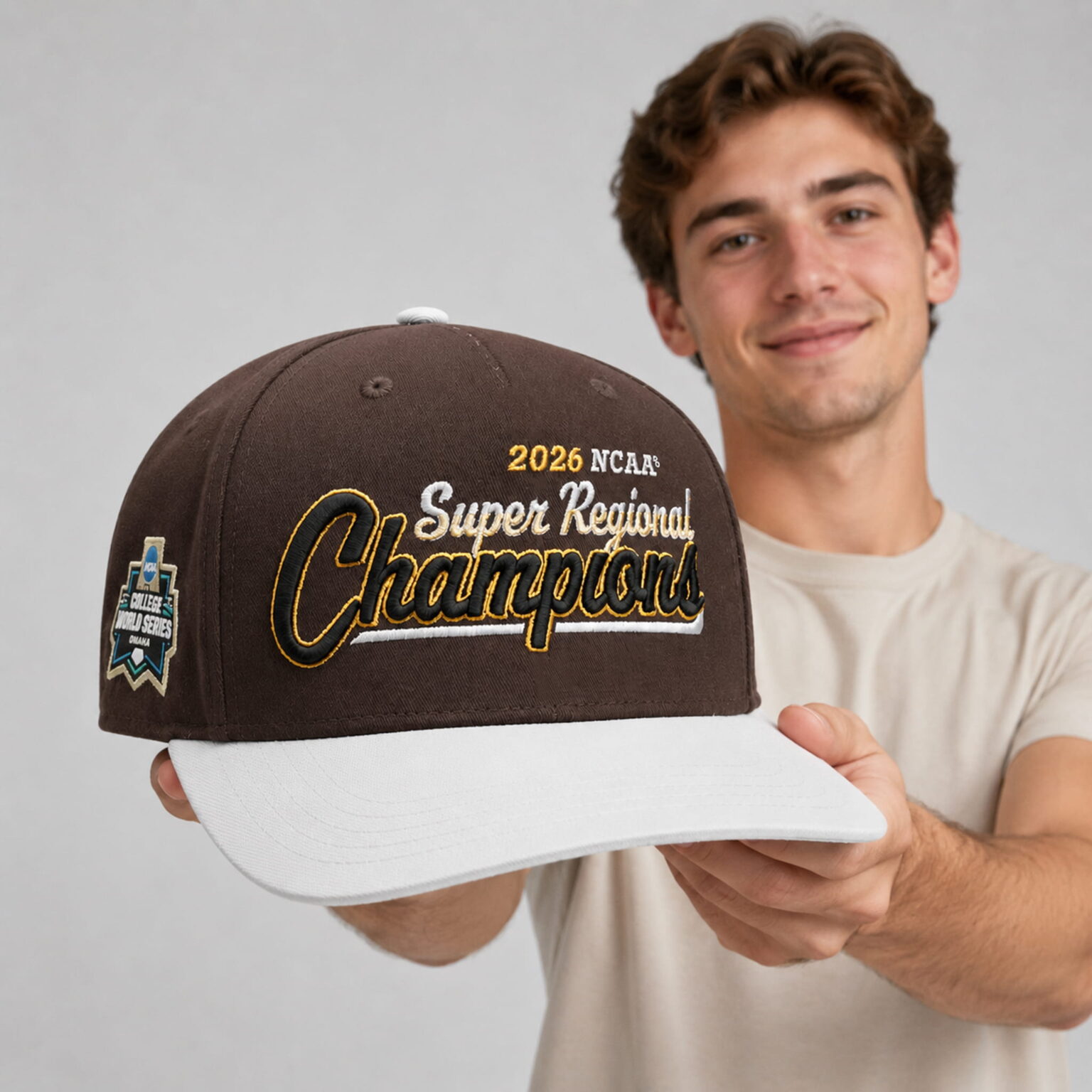 georgia baseball 2026 ncaa super regional champions hat2