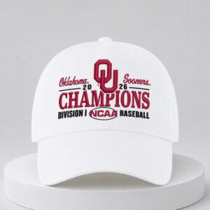 university of oklahoma baseball 2026 national champions hat