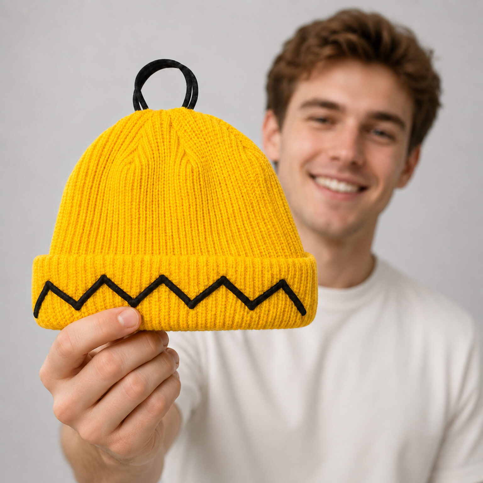 homer simpson yellow cosplay beanie hat1