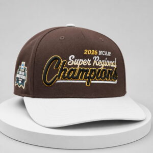 georgia baseball 2026 ncaa super regional champions hat1