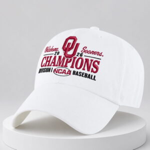 university of oklahoma baseball 2026 national champions hat1