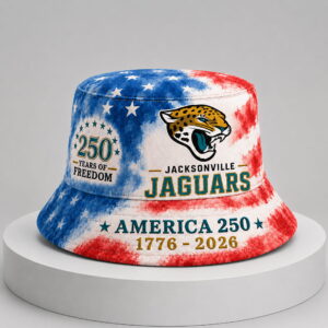 jaguars 250th anniversary years of freedom bucket hat1