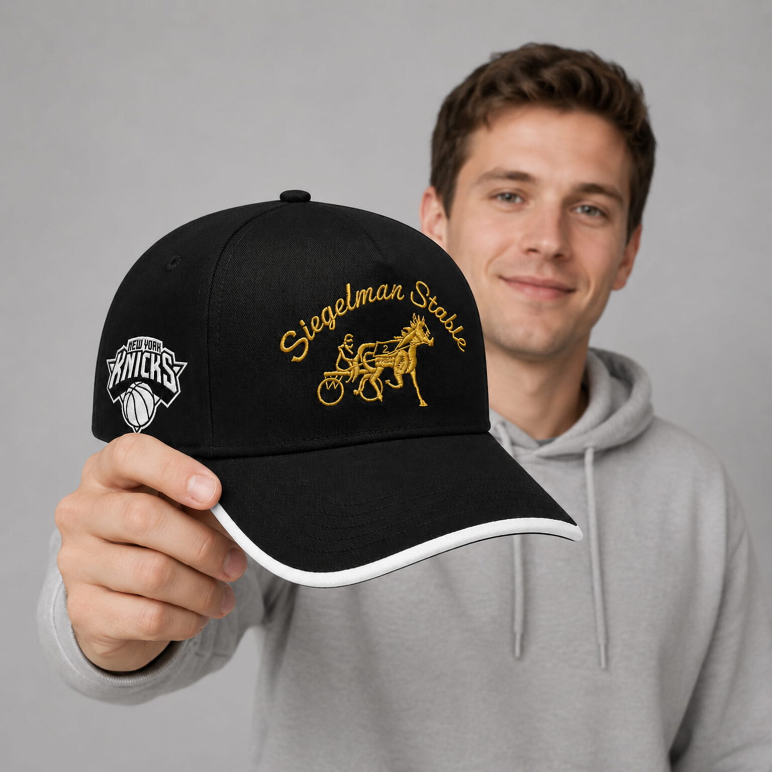 jalen brunson knicks siegelman stable 2026 champions parade hat3