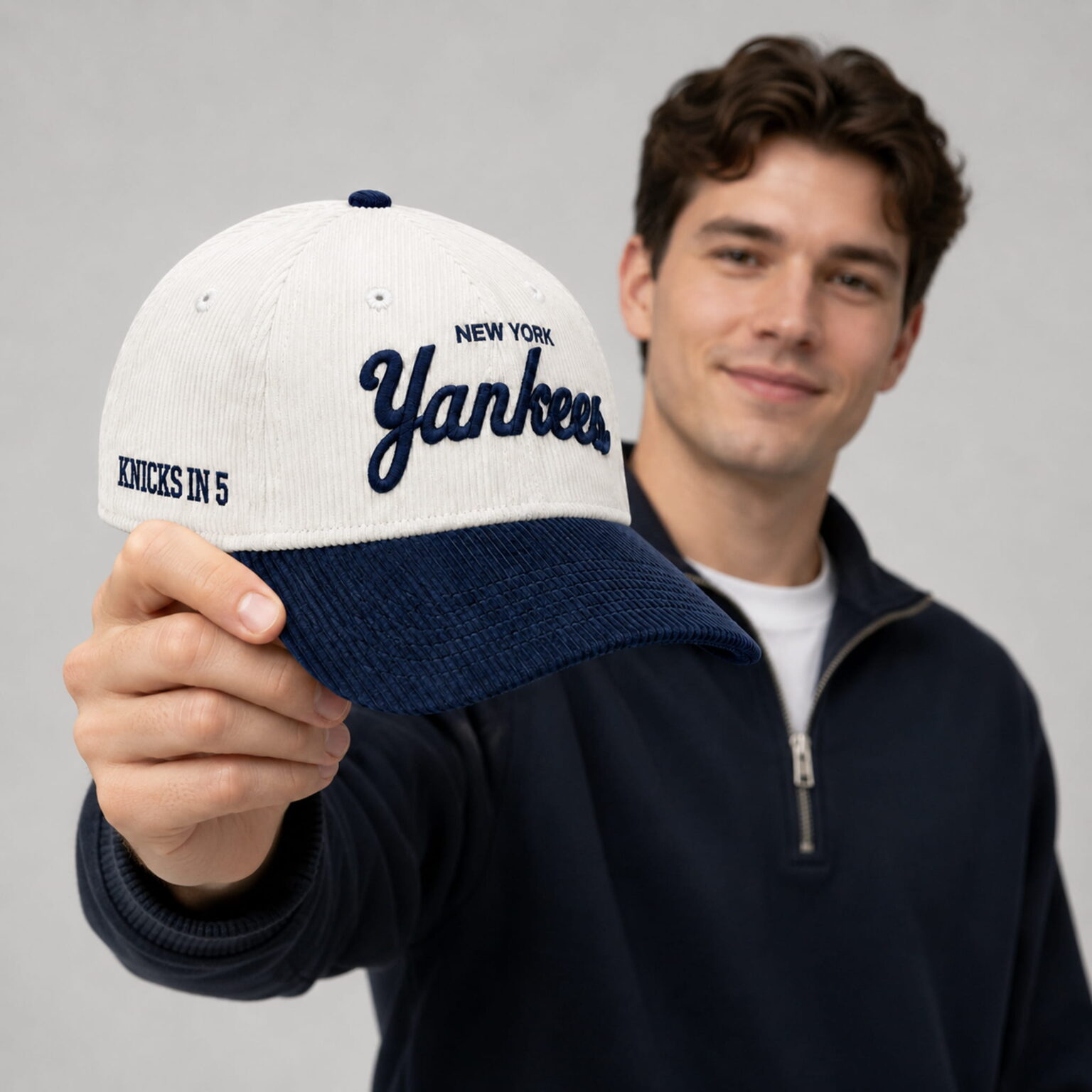 jalen brunson yankees knicks in 5 hat2