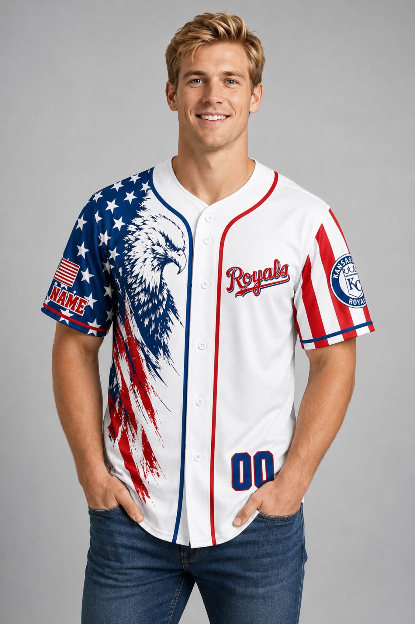 kc royals 250th independence day 2026 personalized jersey2