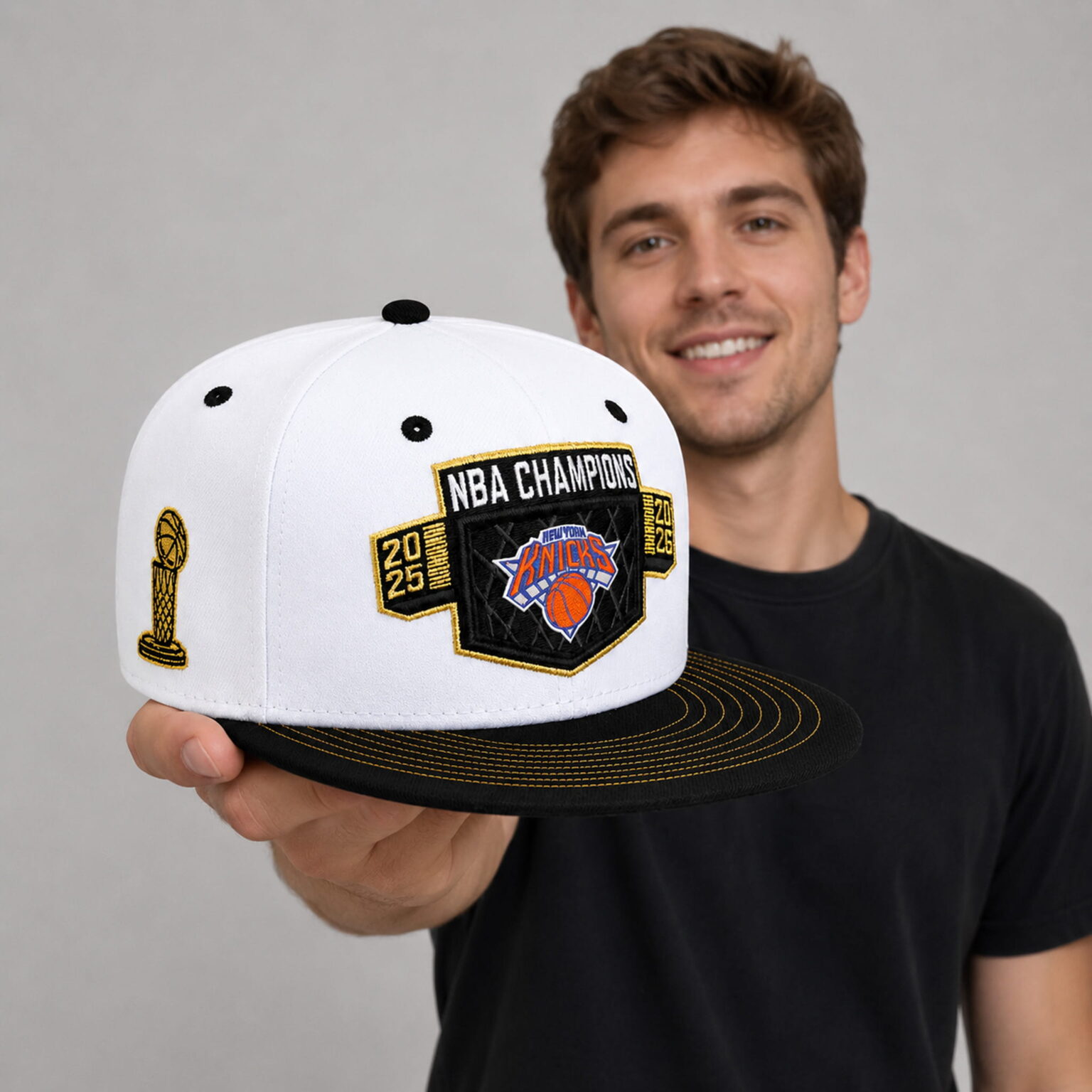 knicks 2026 champions locker room snapback hat3